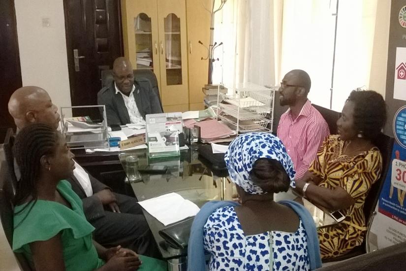 Alone led CSOs in Ondo State to meet with the Permanent Secretary, Ministry of Economic Planning and Budget, Bunmi Alade