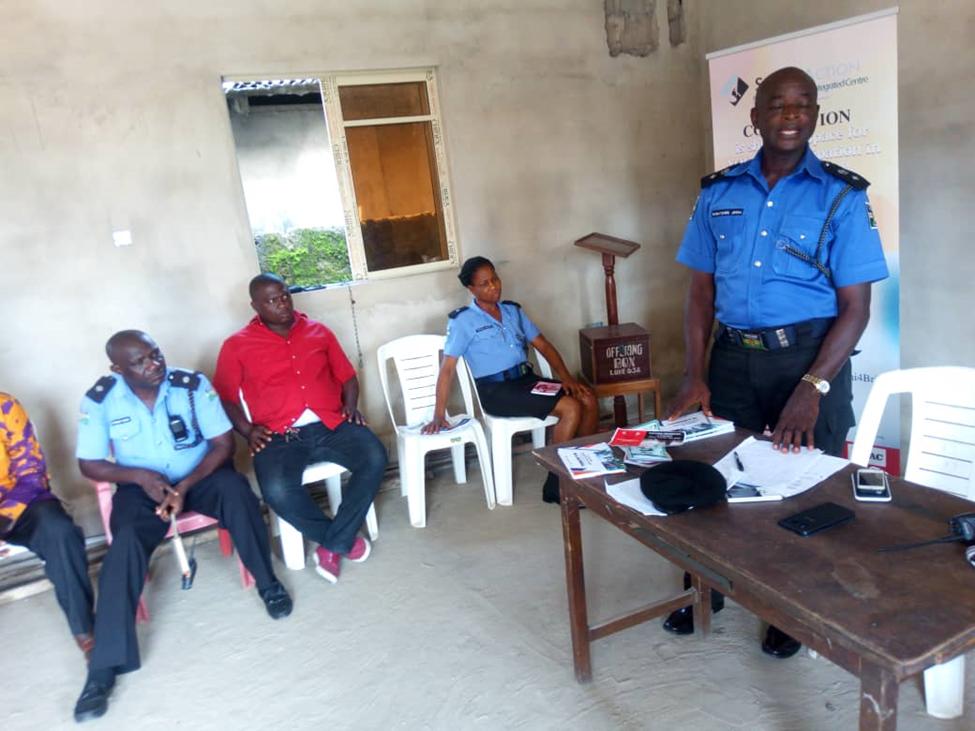 DPO Jimoh making his remarks